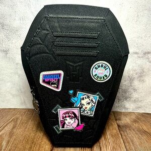 Loungefly Monster High Coffin Backpack NWT​